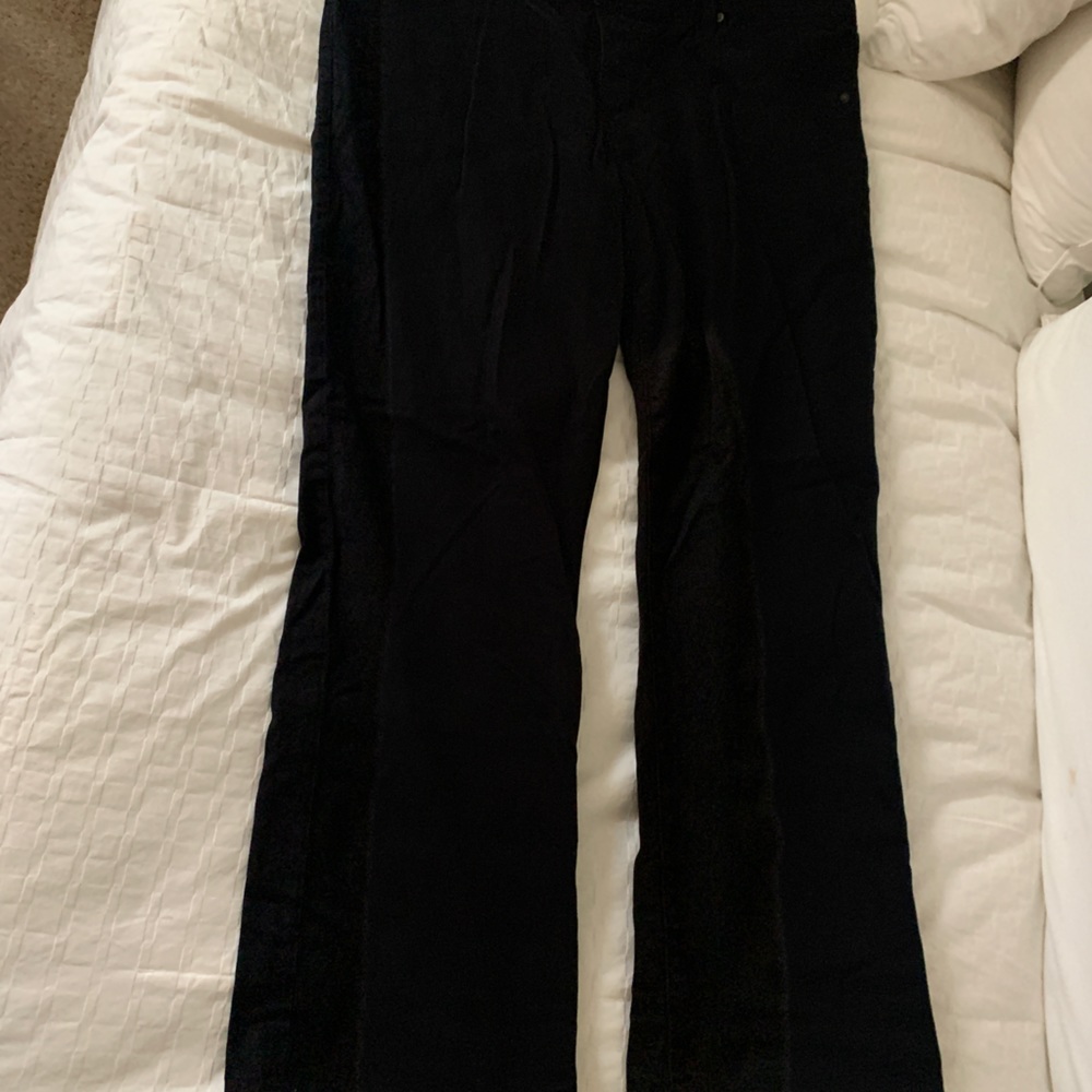 Men’s Adriano Goldschmeid, The Graduate, Tailored Leg, 38x32, black chino.